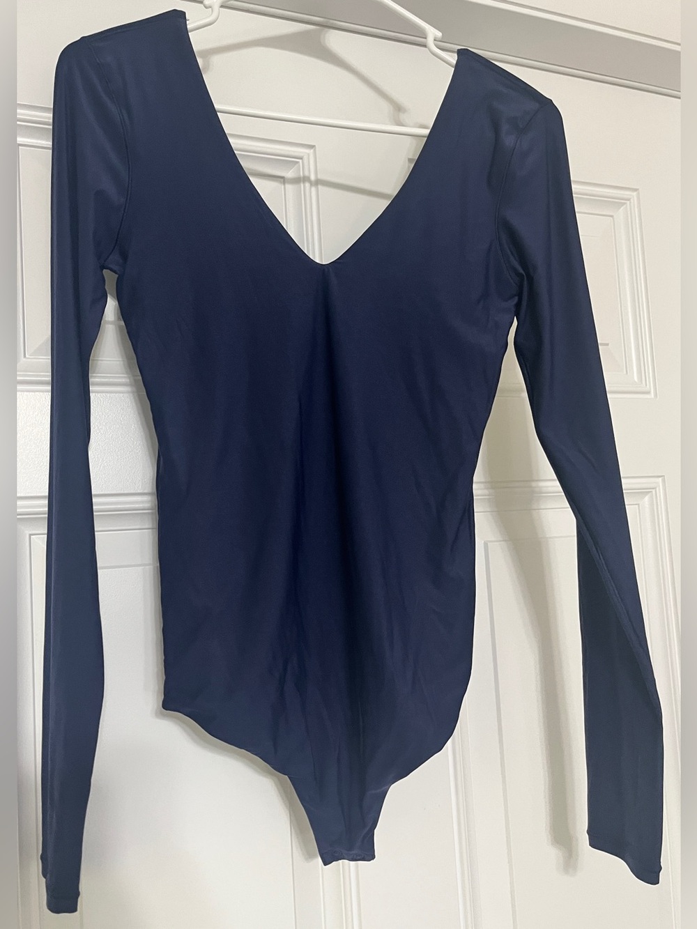 Aerie SMOOTHEZ Long Sleeve navy, medium Bodysuit